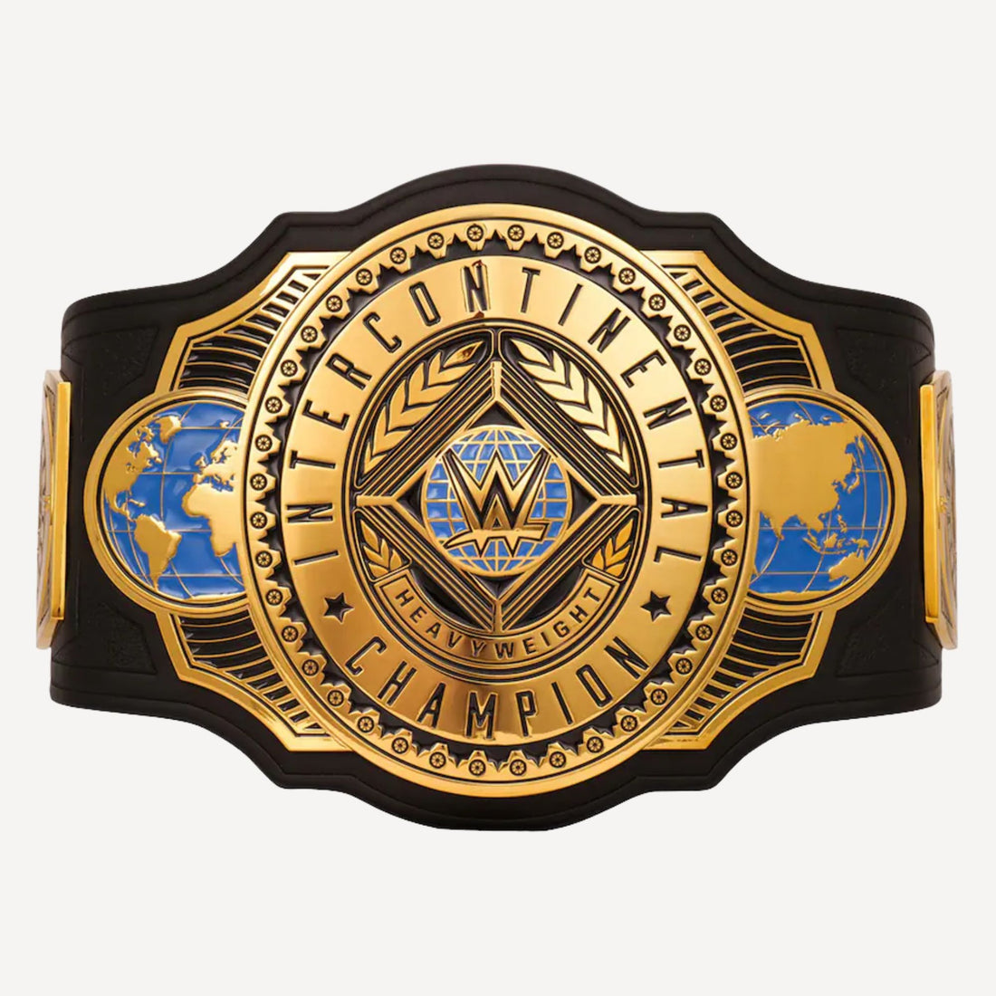 High quality WWE Intercontinental Title Belt showcasing classic design and detailing.