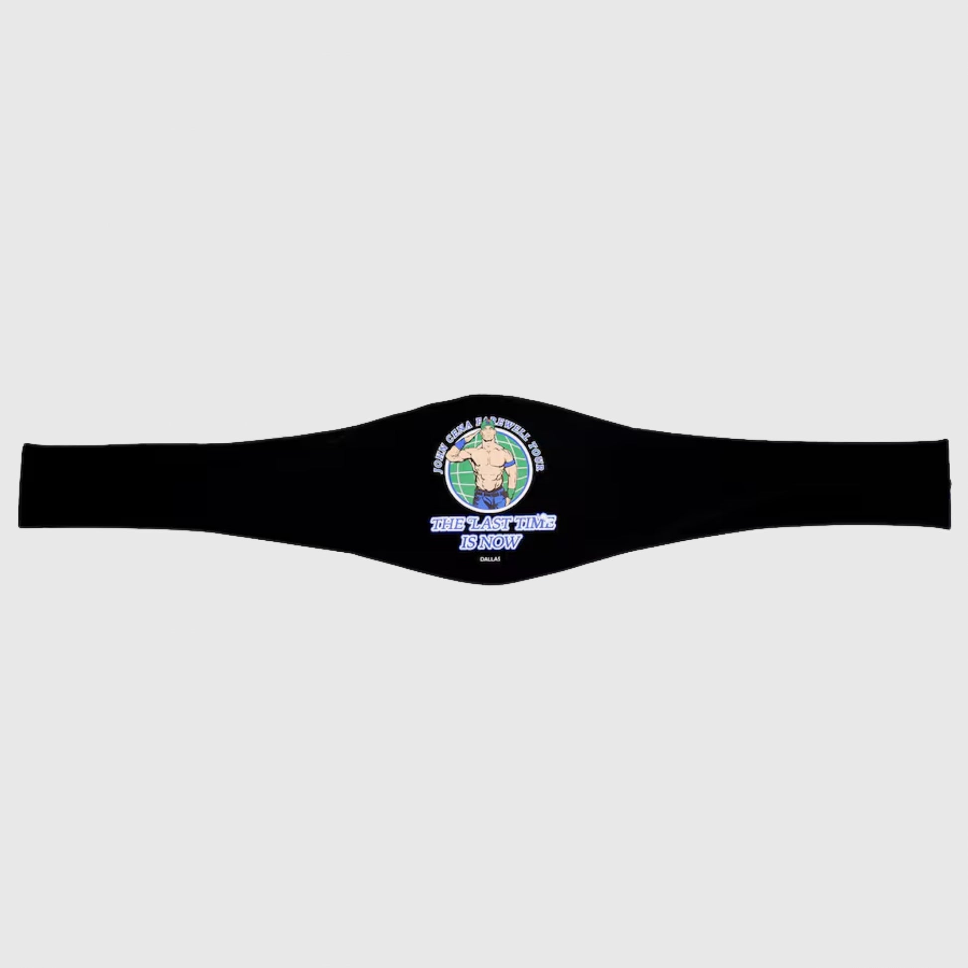 WWE John Cena 2025 Dallas Spinner Championship Belt with sleek leather strap and durable design.
