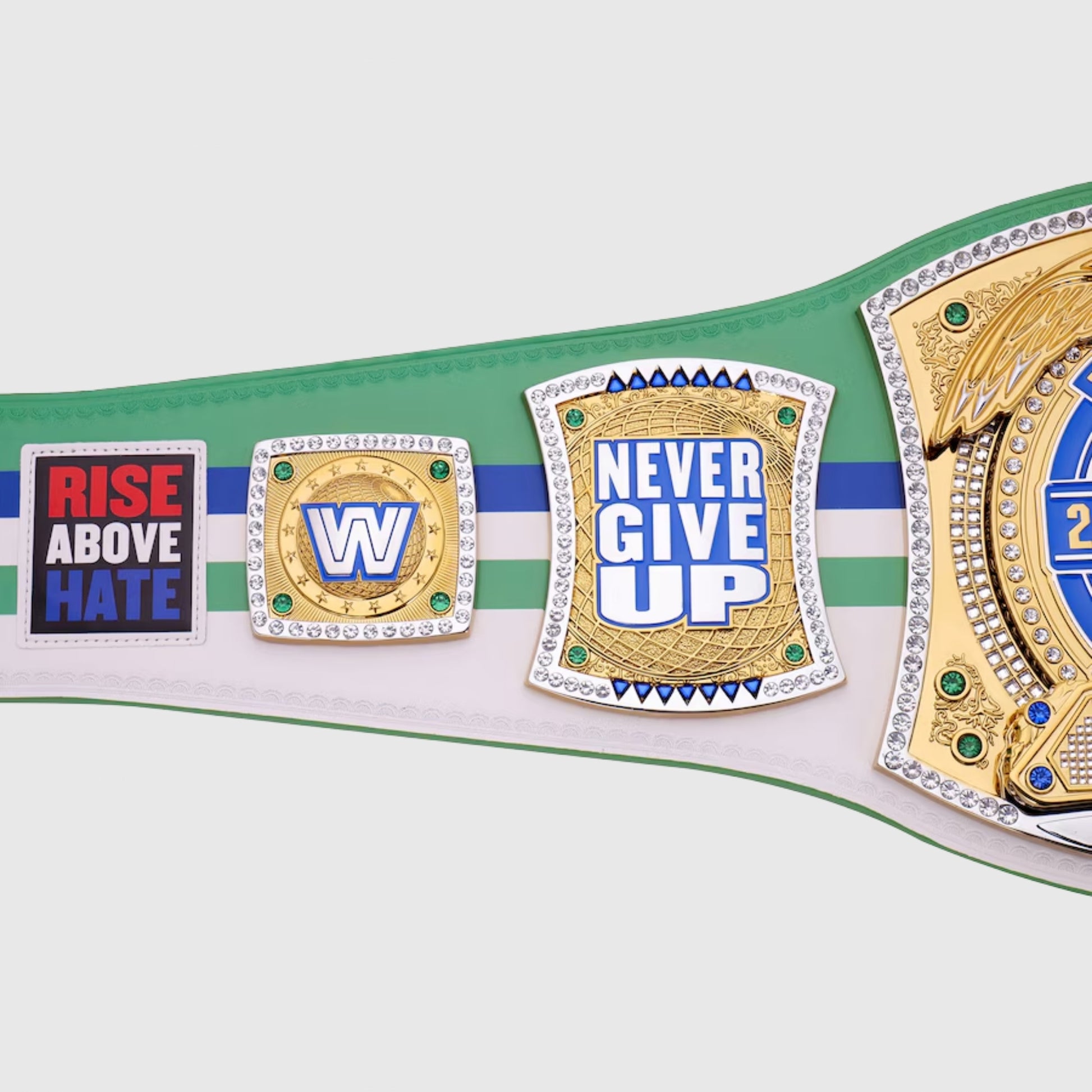Collector’s edition John Cena Dallas Spinner Belt honoring his legendary WWE career in 2025.