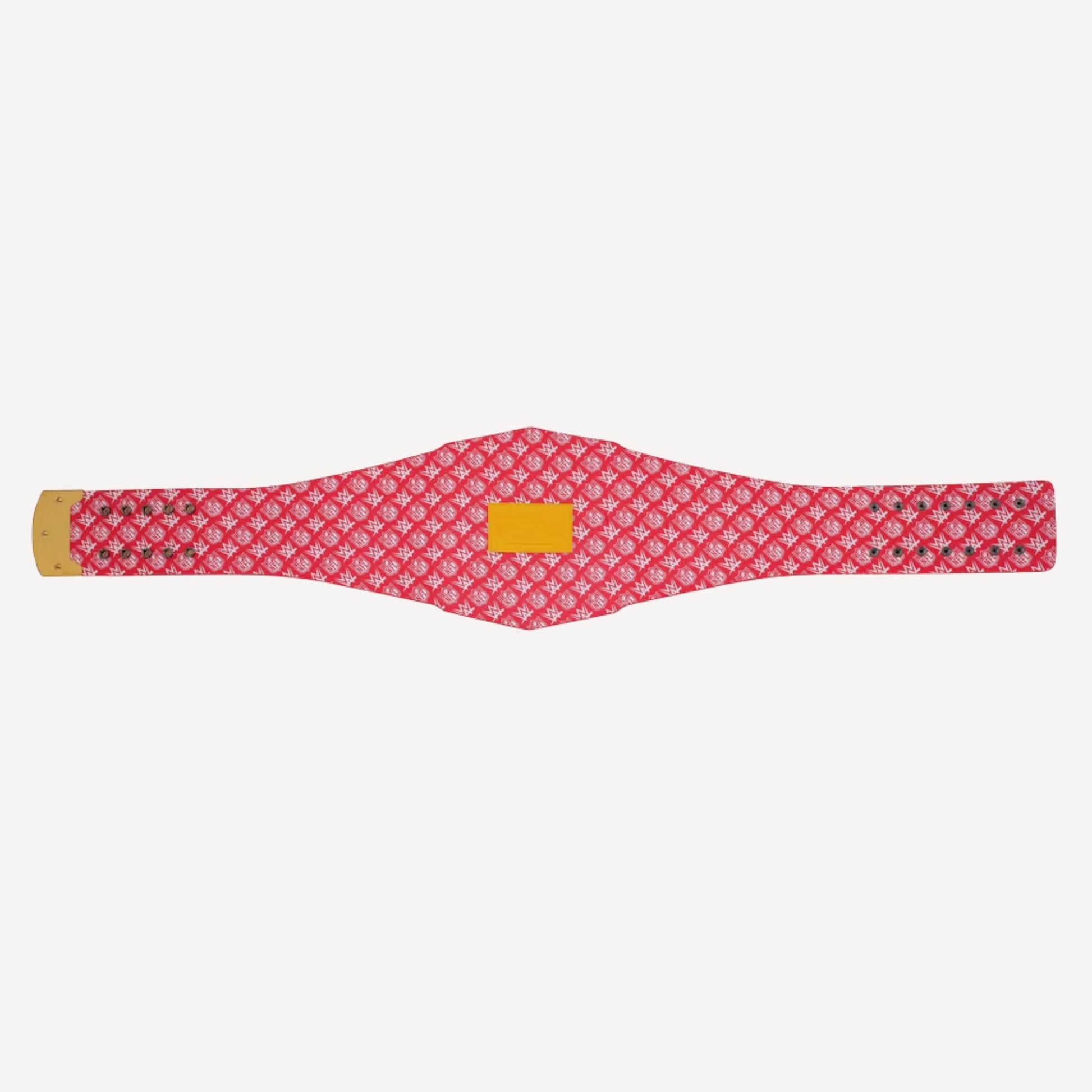 Authentic Chiefs WWE Legacy Belt blending professional wrestling design with Kansas City pride.