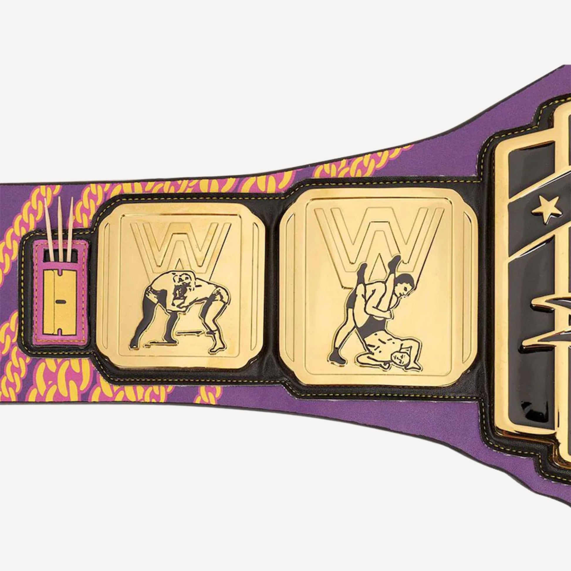Premium replica of the Razor Ramon Championship Belt designed for fans and collectors alike.